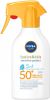 Nivea Sun Babies & Kids Protect & Sensitive Spray Factor Spf50+ Zonnebrand Handspray 270ml online kopen