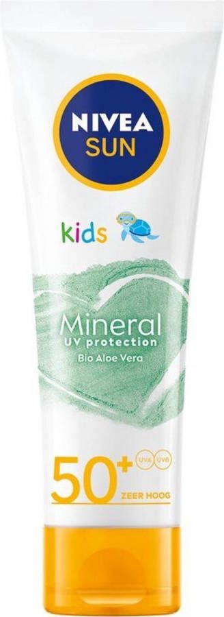 Nivea Sun Kids Mineral Uv Protection Zonnebrand Voor Gezicht Spf50+ online kopen