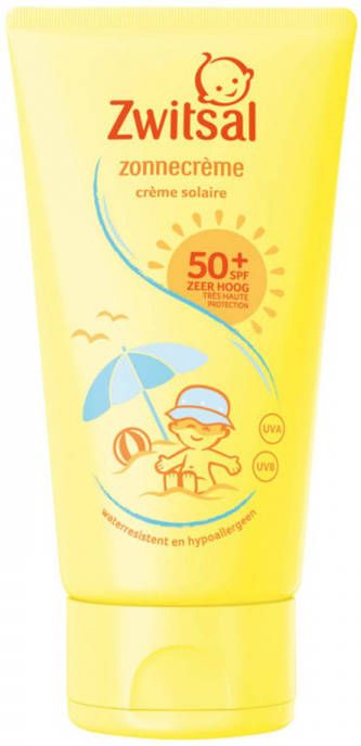 mode Kauwgom Graveren Zwitsal SPF 50+ Parfumvrij Zonnecreme 6 x 150 ml - Zonnebankbenodigdheden.nl