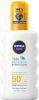 Nivea Sun Babies & Kids Protect & Sensitive Spray Factor Spf50+ Zonnebrand Spray 200ml online kopen