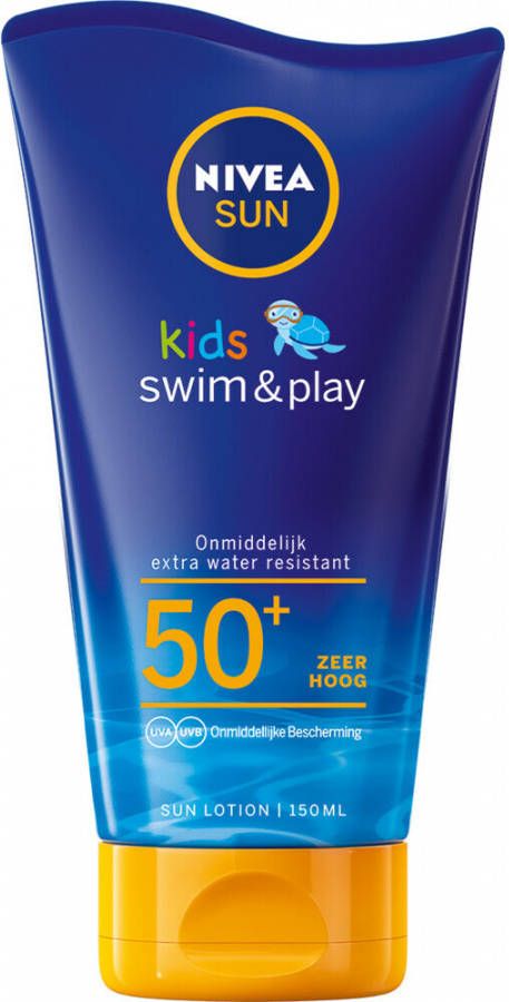 Nivea Sun Kids Swim & Play Zonnemelk Spf50+ 150ml online kopen