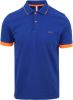 Sun68 Poloshirt Small Stripe Royal Blauw , Blauw, Heren online kopen