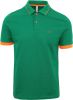 Sun68 Poloshirt Small Stripe Groen , Groen, Heren online kopen
