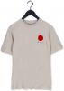 Edwin Beige T shirt Japanese Sun Ts Single Jersey online kopen