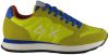 SUN68 Tom Solid Nylon Sneaker Heren Geel/Blauw/Oranje online kopen