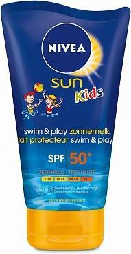 Nivea Sun Kids Swim & Play Zonnemelk Spf50+ 150ml online kopen