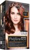 L'Oréal 3x Preference Haarkleuring 4.5 Riviera Mahonie Middenbruin online kopen