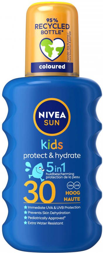 Nivea Zonnebrand Spray Kids Extra Water Proof SPF 30 200 ml online kopen